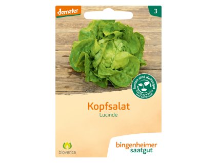 Bingenheimer Demeter semínka Hlávkový salát Lucinde 3 g bio  BIO DEMETER