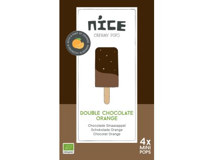 NICE Multipack Nanuky pomeranč čokoláda 4x 45 ml bio  BIO VEGETARIAN