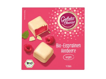 Gelato Classico Zmrzlinové pralinky malinové 135 ml bio  BIO VEGAN