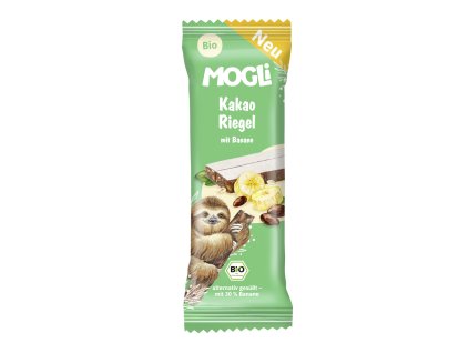 MOGLi Kakaová tyčinka banán 25 g bio  BIO VEGETARIAN