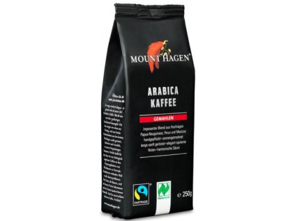 Mount Hagen Mletá káva Arabica 250 g bio  BIO VEGAN