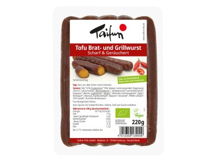 Taifun Pikantní rostlinné klobásky 220 g bio  BIO VEGAN