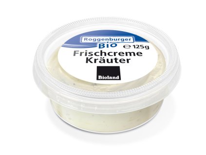 Roggenburger Čerstvý sýr bylinky 125 g bio  BIO VEGETARIAN