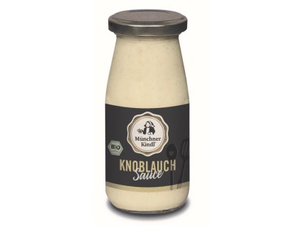 Münchner Kindl BBQ česneková omáčka 250 ml bio  BIO VEGAN
