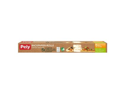 pely backpapier rolle 8 m 38 cm breit naturbraun