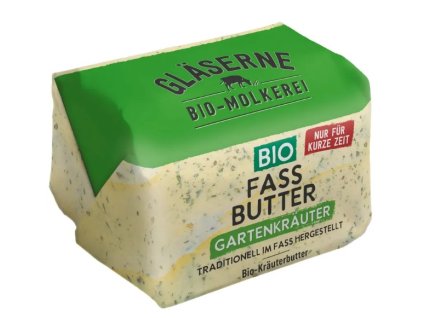 Gläserne Molkerei Bylinkové máslo 250 g bio  BIO