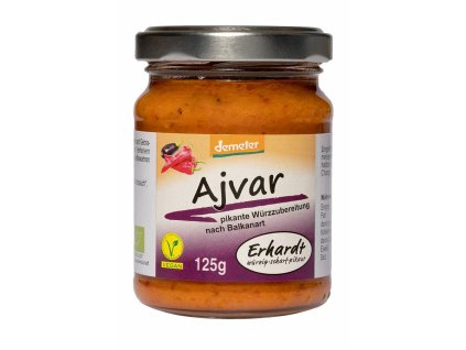 Erhardt Ajvar 125 g bio  BIO VEGAN DEMETER