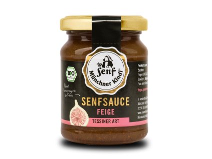 Münchner Kindl Hořčičná omáčka s fíky 125 ml bio  BIO VEGAN