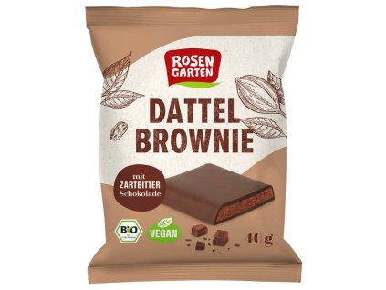 Rosengarten Datlové řezy v čokoládě 40 g bio  BIO VEGAN