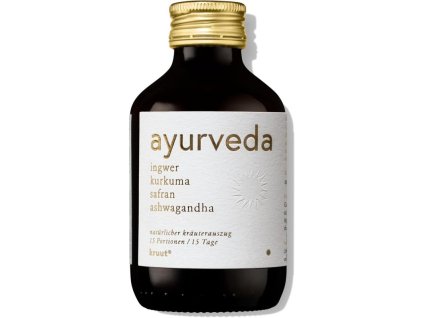 Kruut Bylinný extrakt Ayurveda 150 ml bio  BIO