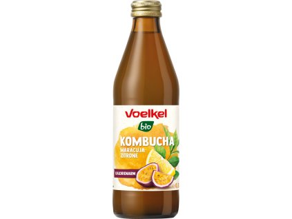 Voelkel Kombucha marakuja citron 0,33 l bio  BIO VEGAN BEZLEPEK