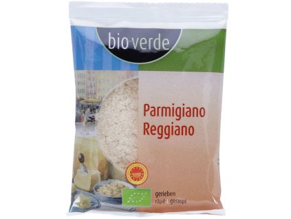 BioVerde Parmigiano Reggiano D.O.P. strouhaný 40 g bio  BIO BEZLEPEK