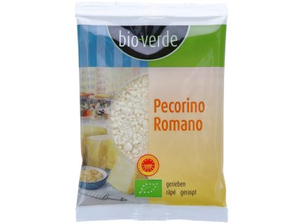 BioVerde Pecorino Romano D.O.P. strouhaný 40 g bio  BIO BEZLEPEK