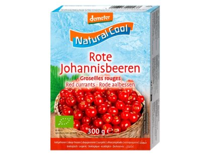 Natural Cool Červený rybíz 300 g bio  BIO VEGAN DEMETER