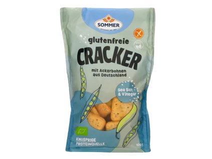 Sommer Krekry z fazolí sůl a ocet 100 g bio  BIO VEGAN BEZLEPEK