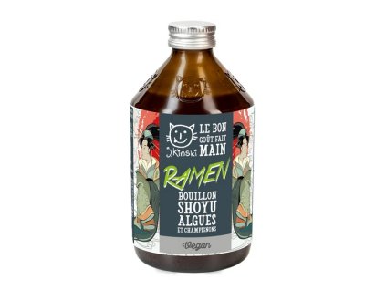 J.Kinski Vývar na ramen se shoyu, řasami a houbami 525 ml bio  BIO VEGAN