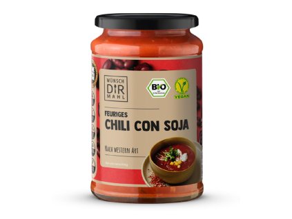 Wünsch Dir Mahl Chili con sója 380 ml bio  BIO VEGAN