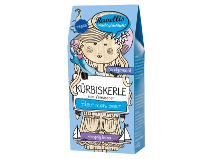 Ravellis Dýňová semínka hořká čokoláda a sůl 80 g bio  BIO VEGAN