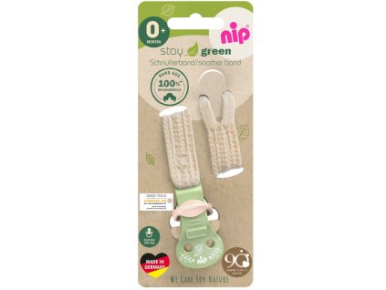 nip Klip na dětský dudlík bavlna 1 ks eco  ECO
