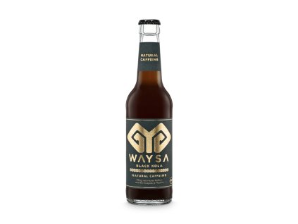 Waysa Black kola energetický nápoj 330 ml bio  BIO VEGAN