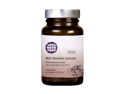 goodmoodfood Extrakt z hub Maitake 60 tbl bio  BIO VEGAN BEZLEPEK
