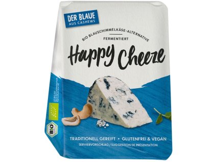 Happy Cheeze Rostlinná alternativa plísňového sýra 125 g bio  BIO VEGAN BEZLEPEK