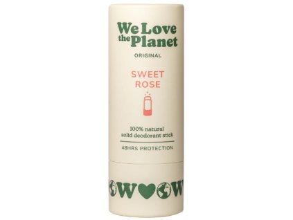 We Love The Planet Deodorant tuhý sladká růže 40 g eco  ECO VEGAN