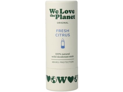 We Love The Planet Deodorant tuhý svěží citrus 40 g eco  ECO VEGAN