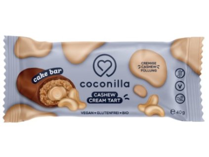 coconilla Tyčinka s kešu krémem 40 g bio  BIO VEGAN BEZLEPEK
