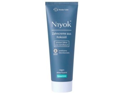 Niyok Zubní pasta máta bez fluoridu 75 ml eco  ECO VEGAN