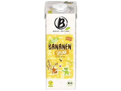 Berief Ovesno-sójový nápoj banánový 1 l bio  BIO VEGAN