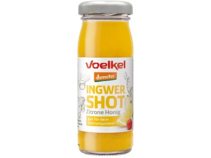 Voelkel Shot zázvor, citron a med 95 ml bio  BIO DEMETER