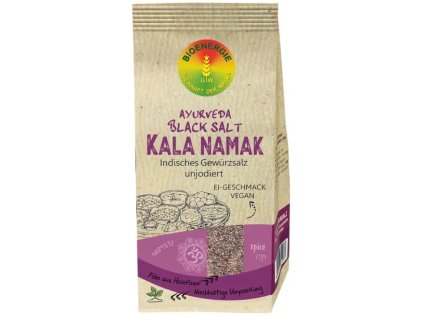 Bioenergie Černá sůl jemně mletá Kala Namak 200 g  VEGAN