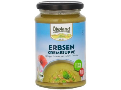 Ökoland Krémová hrášková polévka 380 ml bio  BIO VEGAN