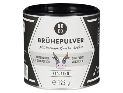 BROX Hovězí vývar sušený 125 g bio  BIO BEZLEPEK