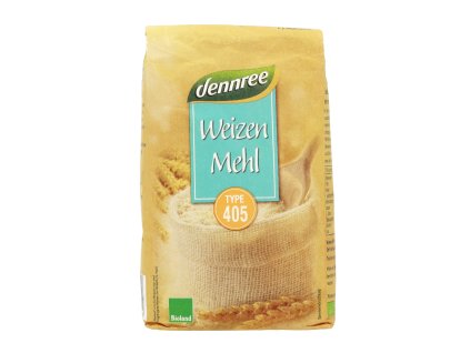 Dennree Pšeničná mouka typ 405 1 kg bio  BIO VEGAN
