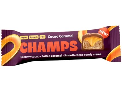 Champs Karamelová tyčinka s kakaem 45 g bio  BIO VEGAN