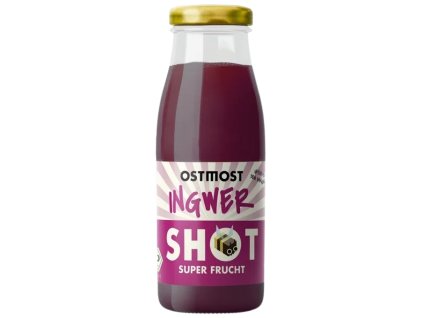 Ostmost Zázvorový shot červené ovoce 250 ml bio  BIO VEGAN