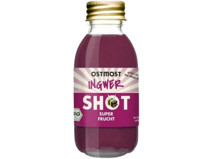 Ostmost Zázvorový shot červené ovoce 100 ml bio  BIO VEGAN