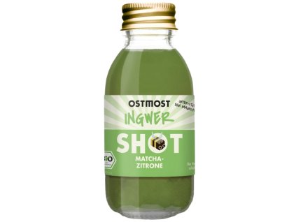 Ostmost Zázvorový shot matcha a citron 100 ml bio  BIO VEGAN