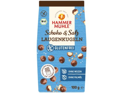 Hammermühle Preclíkové kuličky v čokoládě se solí 100 g bio  BIO VEGETARIAN BEZLEPEK