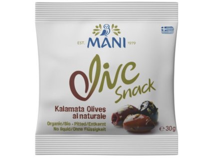 MANI Kalamata olivy vypeckované 30 g bio  BIO VEGAN