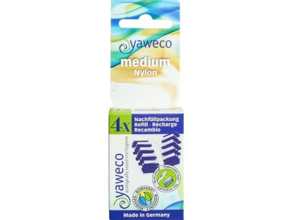 Yaweco Náhradní hlavice na zubní kartáček Medium 4 ks eco  ECO
