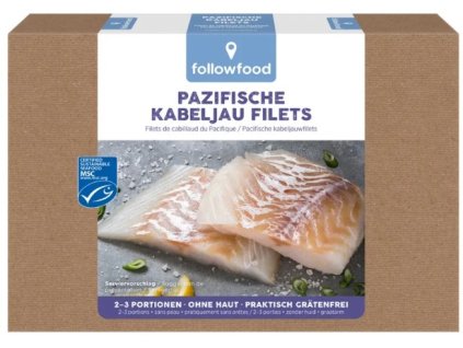 Filety z tresky bez kůže 200 g MSC  MSC