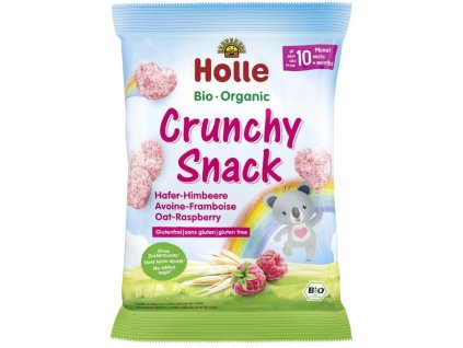 Holle Ovesná srdíčka malinová 30 g bio  BIO VEGAN