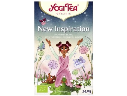 Yogi Tea Čaj Nová inspirace 17 x 2 g bio  BIO VEGAN BEZLEPEK