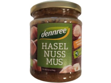Dennree Lískooříškové máslo 250 g bio  BIO VEGAN BEZLEPEK