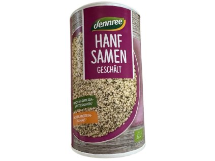 Dennree Konopná semínka loupaná 200 g bio