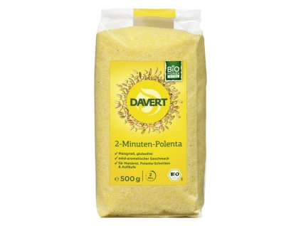 Davert Kukuřičná mouka polenta 500 g bio  BIO VEGAN BEZLEPEK