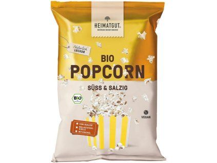 Heimatgut Popcorn sladko-slaný 90 g bio  BIO VEGAN BEZLEPEK
